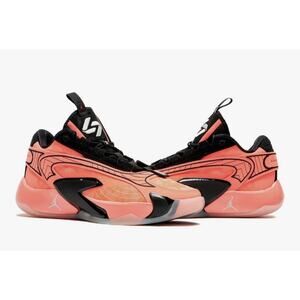 Jordan Luca 2 Men's Basketball Shoes Size 15 NWOT Mango & black